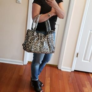 Zebra Print Handbag